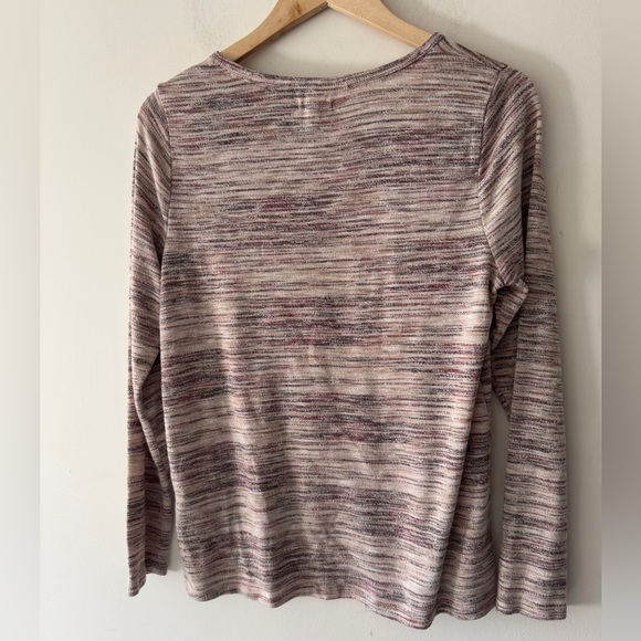 Cupio Multicolor Marl Long Sleeve Top - Picture 3 of 4